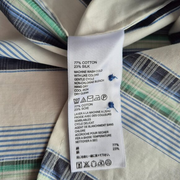 NWT Tommy Bahama Island Modern Fit Striped Long Sleeve Button Down XLX - Picture 11 of 14